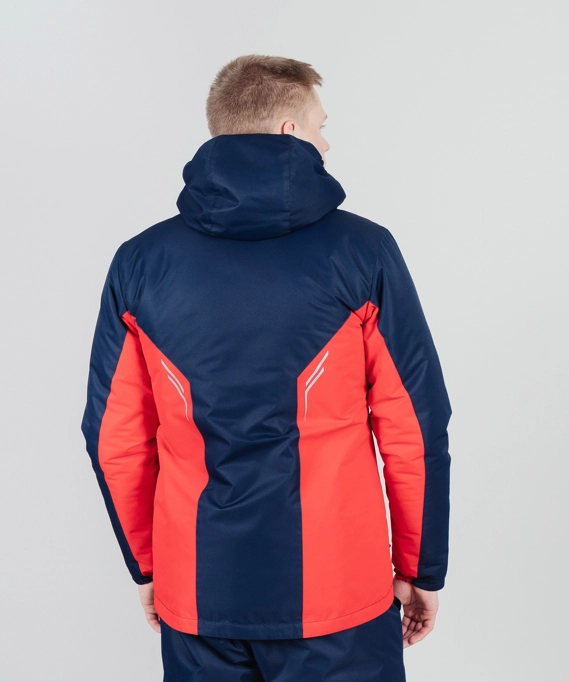Утепленная куртка NORDSKI Base Black Iris|/Red