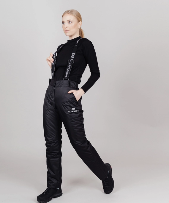 Утепленные брюки Nordski Premium Black W
