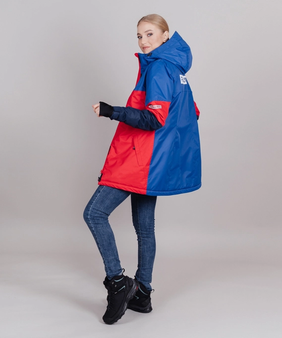 Утепленная куртка NORDSKI Casual True Blue/Red W