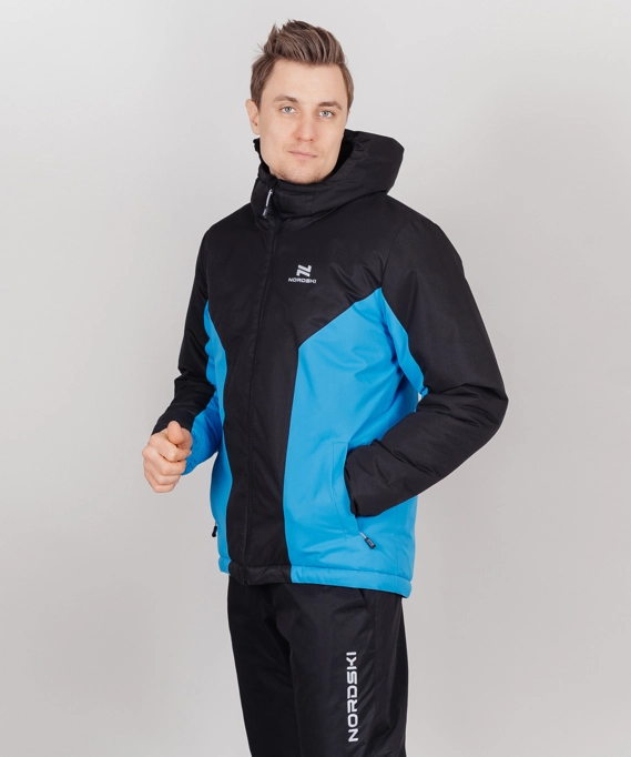 Утепленная куртка NORDSKI Base Black/Blue