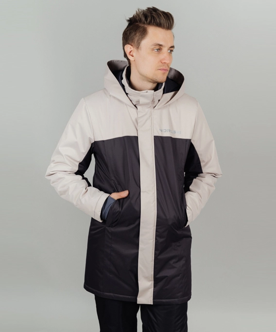 Парка NORDSKI Beige/Brown