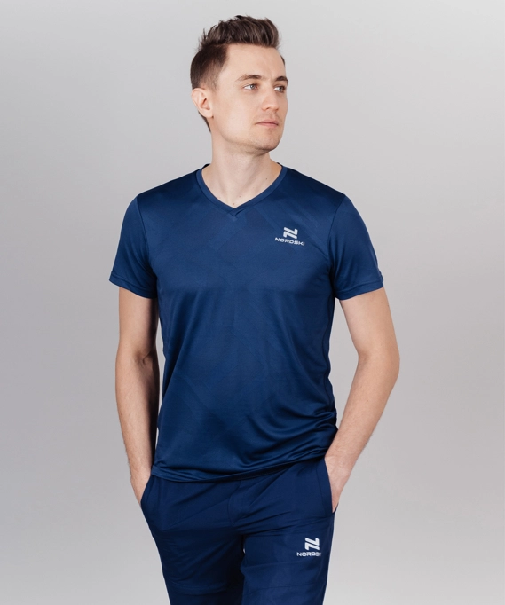 Футболка Nordski Оrnament Dark Blue