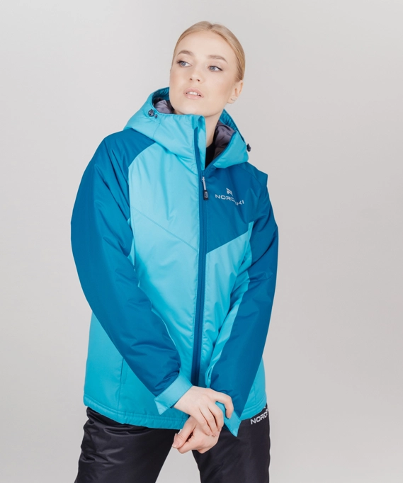 Утепленная куртка NORDSKI Premium-Sport Aquamarine/Blue W