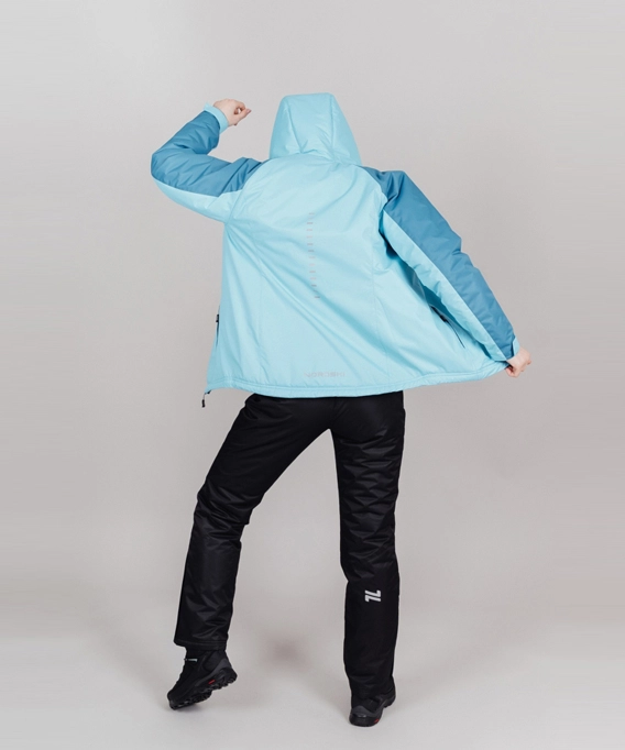 Утепленная куртка NORDSKI Premium-Sport Aquamarine/Blue W