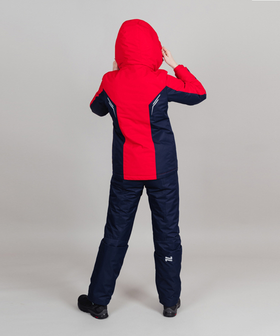 Утепленная куртка NORDSKI Base Red/Black Iris W