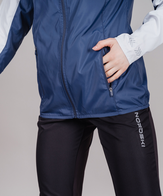Ветровка Nordski Rain Moon Grey/Navy W