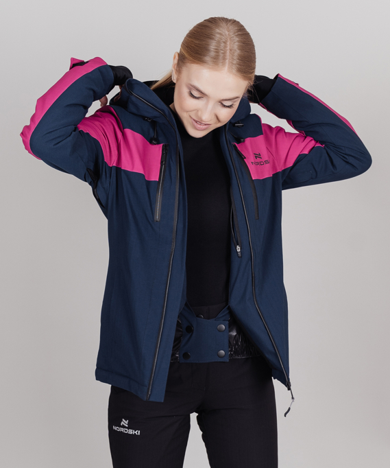 Горнолыжная куртка Nordski Lavin Dress Blue/Fuchsia W