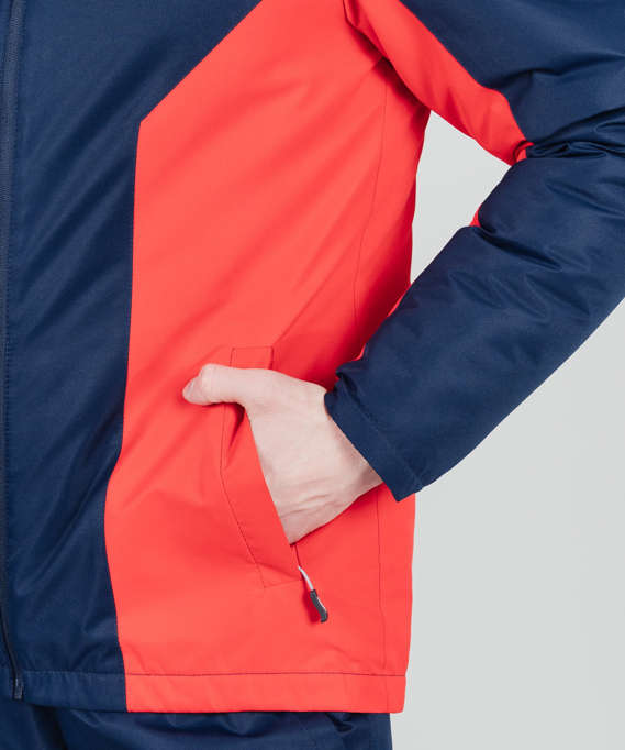 Утепленная куртка NORDSKI Base Black Iris|/Red