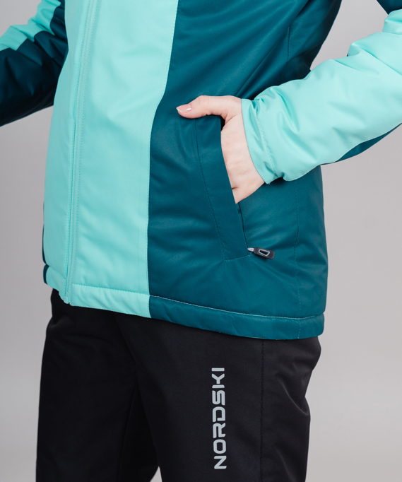 Утепленная куртка NORDSKI Base Sky/Deep Teal W