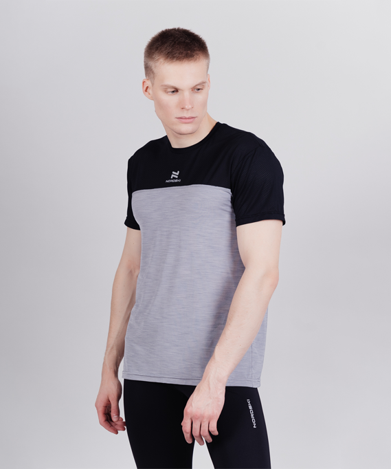 Футболка Nordski Pro Energy Grey/Black