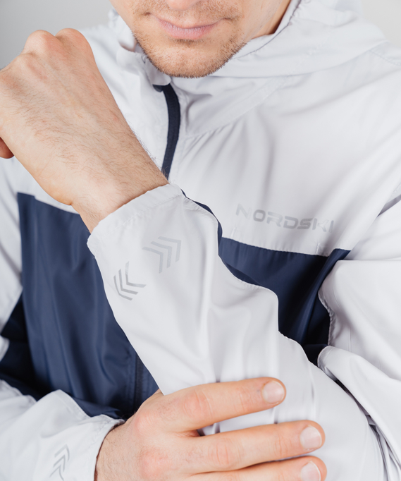 Ветровка Nordski Rain Moon Grey/Navy