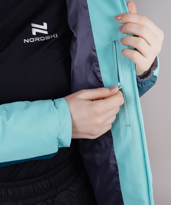 Утепленная куртка NORDSKI Base Sky/Deep Teal W