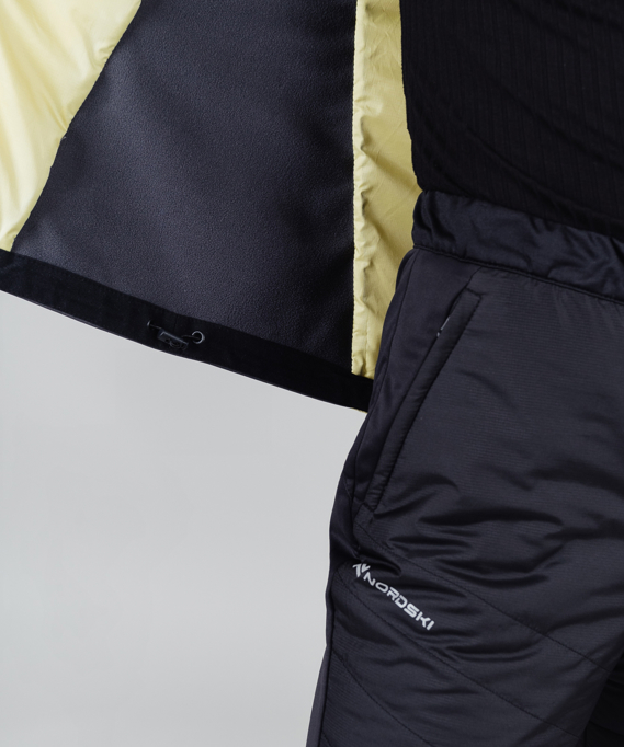 Куртка Nordski Hybrid Hood Black/Yellow W