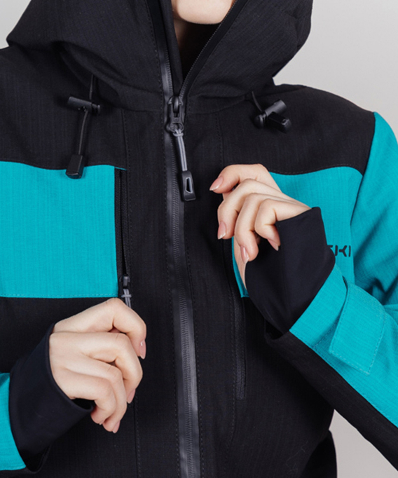 Горнолыжная куртка Nordski Lavin Black/Malachite W