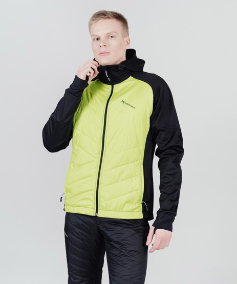 Куртка Nordski Hybrid Hood Black/Blue 