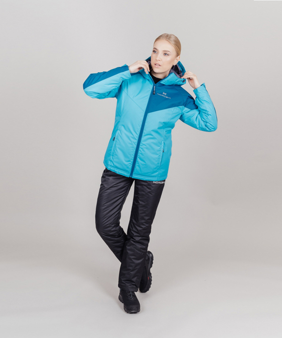 Утепленная куртка NORDSKI Premium-Sport Aquamarine/Blue W