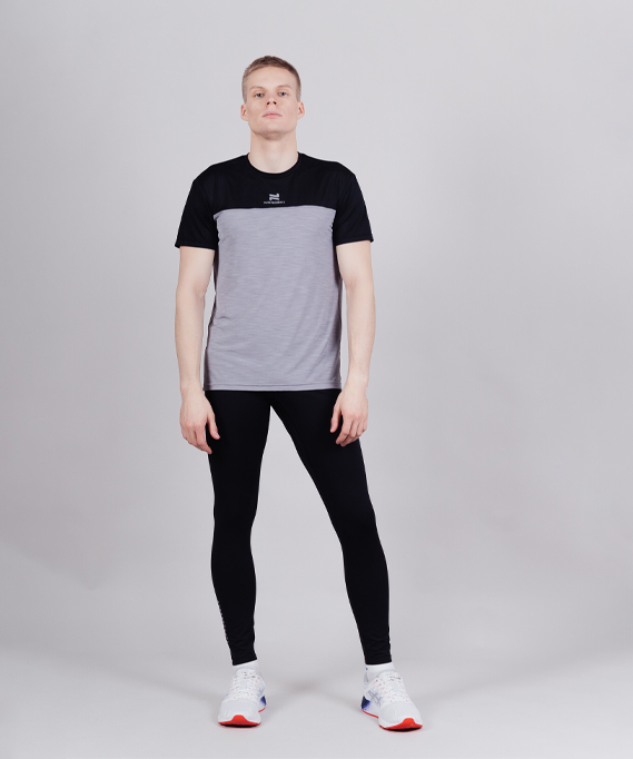 Футболка Nordski Pro Energy Grey/Black