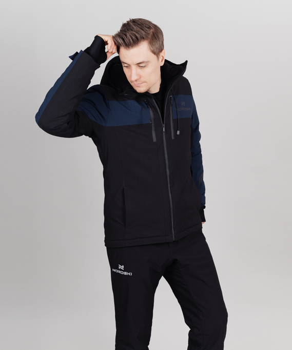 Горнолыжная куртка NORDSKI Lavin Black/Dress Blue
