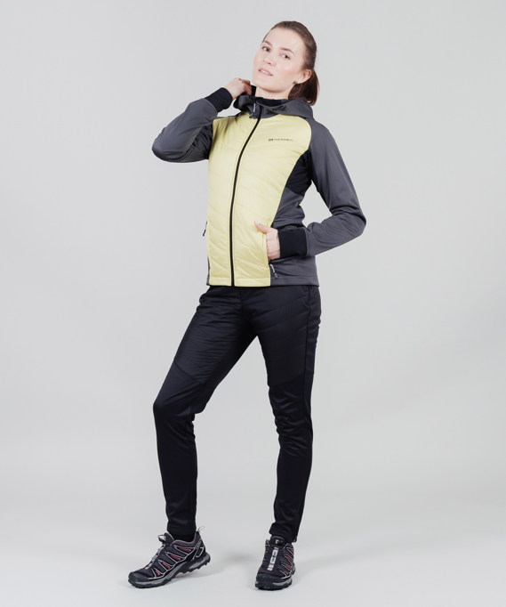 Куртка Nordski Hybrid Hood Black/Yellow W