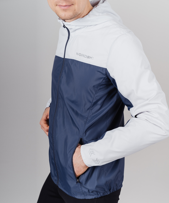 Ветровка Nordski Rain Moon Grey/Navy