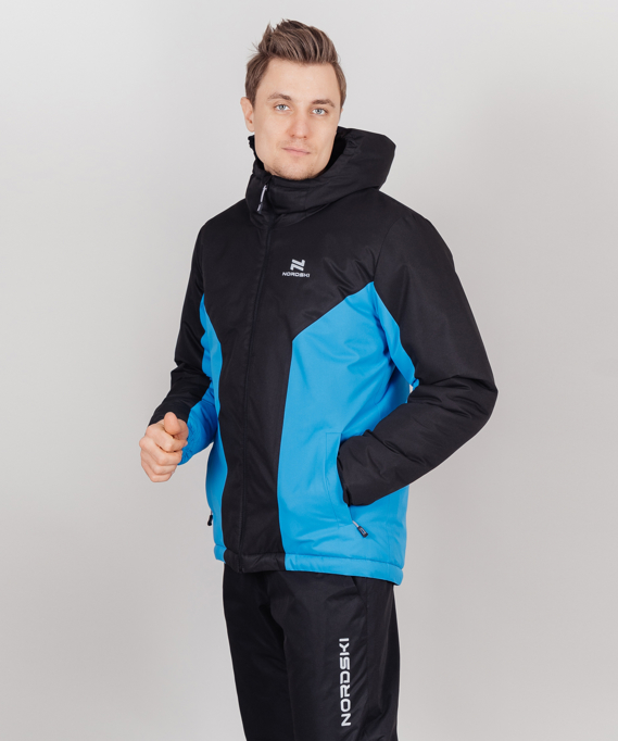 Утепленная куртка NORDSKI Base Black/Blue