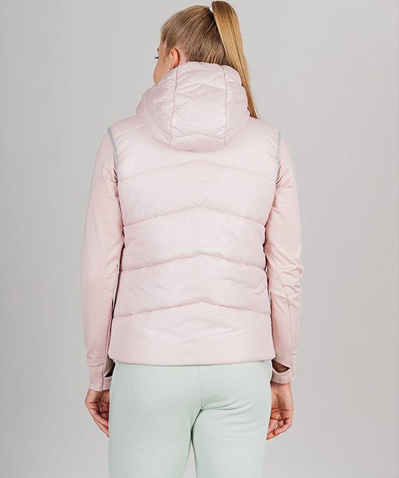 Утепленный Жилет Nordski Air Soft Pink W
