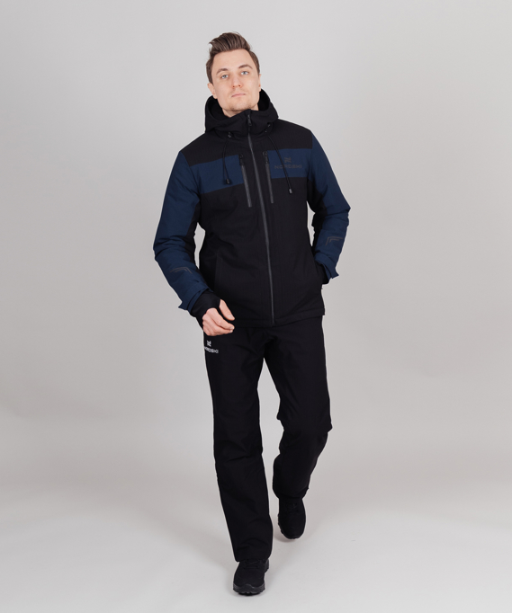 Горнолыжная куртка NORDSKI Lavin Black/Dress Blue