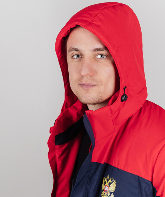 Утепленная куртка NORDSKI Mount Dark Blue/Red
