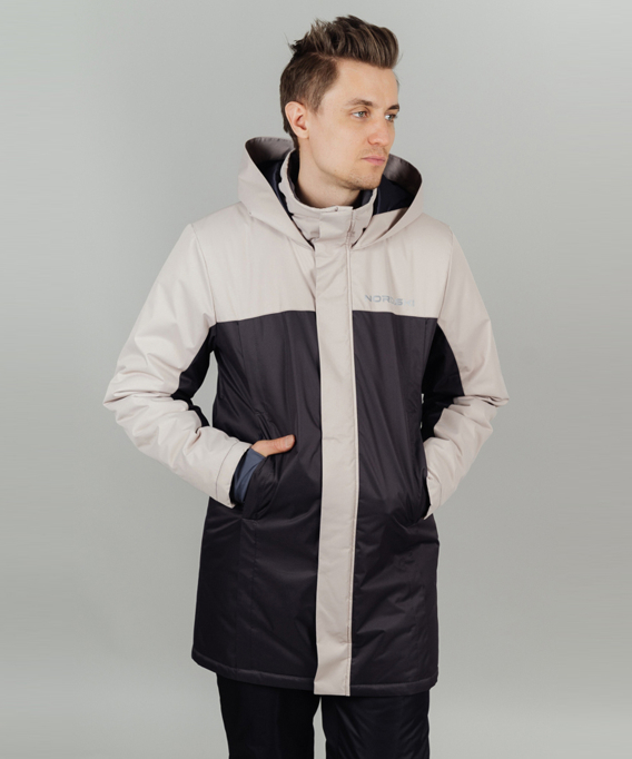Парка NORDSKI Beige/Brown
