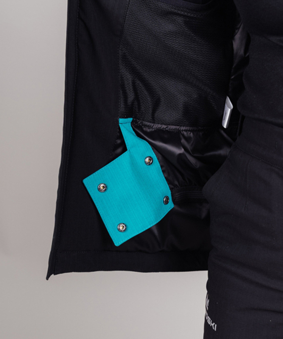 Горнолыжная куртка Nordski Lavin Black/Malachite W