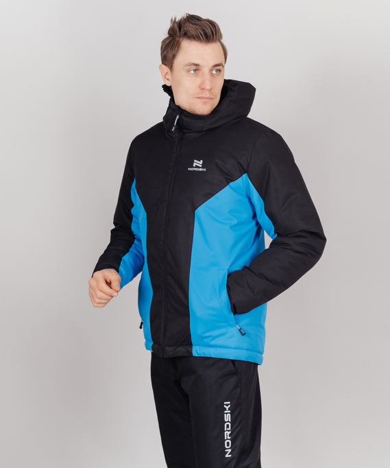 Утепленная куртка NORDSKI Base Black/Blue