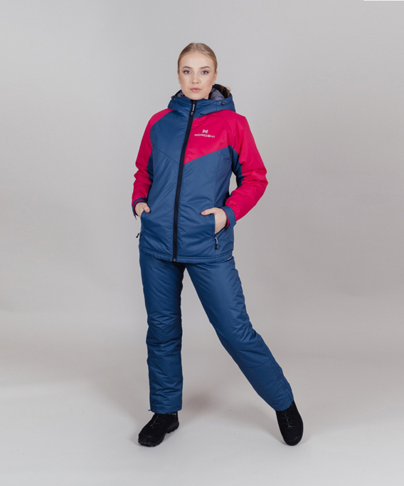 Утепленная куртка NORDSKI Premium-Sport Raspberry/Denim W