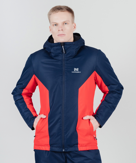 Утепленная куртка NORDSKI Base Light Blue/Black Iris