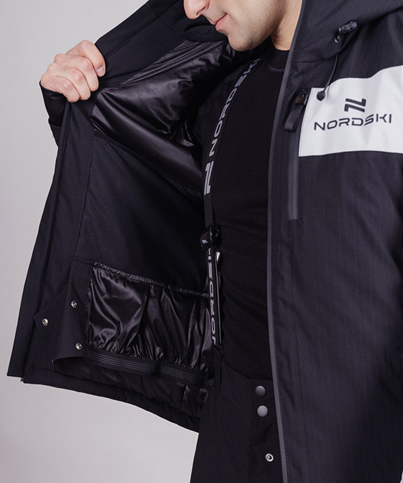 Горнолыжная куртка NORDSKI Lavin Black/Grey
